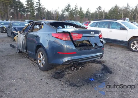 2015 Kia Optima Lx from USA, damaged, VIN 5XXGM4A76FG385173